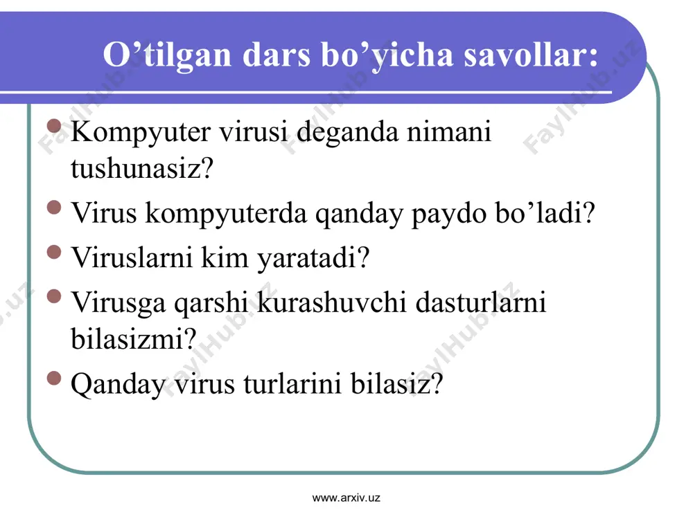 ma’lumotlar ombori dars ishlanma - Page 3