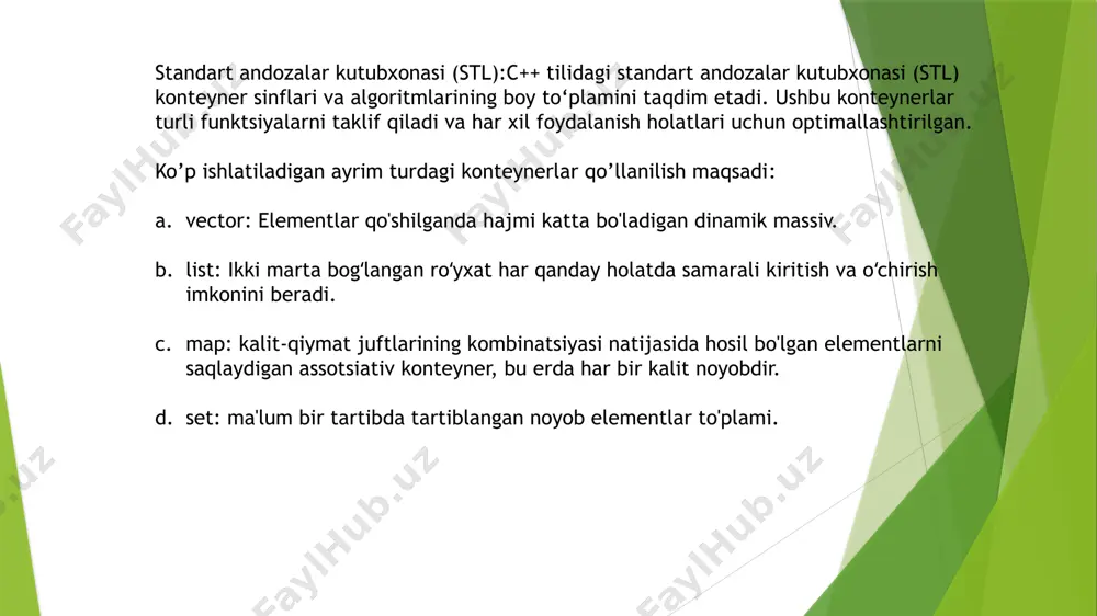 konteynerlar ustida amallar bajarish - Page 4