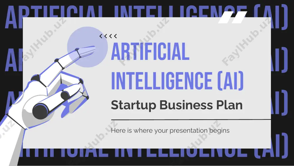 ps://storyset.com/?utm_source=slidesgo_template&utm_medium=referral-link&utm_campaign=slidesgo_contents_of_this_template&utm_term=storyset&utm_content=storyset artificial intelligence (ai) here you could describe the topic of the section business overview 01. market analysis and competition 02. here you could describe the topic of the section sales and marketing plan 03. here you could describe the topic of the section management plan 04. here you could describe the topic of the section operating plan 05. here you could describe the topic of the section financial plan 06. here you could describe the topic of the section table of contents artificial intelligence (ai) mission statement do you know what helps you make your point clear? lists like this one: ● they’re simple ● you can organize your ideas clearly ● you’ll never forget to buy milk! and the most important thing: the audience won’t miss the point of your presentation /(ai) business overview 01. you can enter a subtitle here if you need it artificial intelligence (ai) …