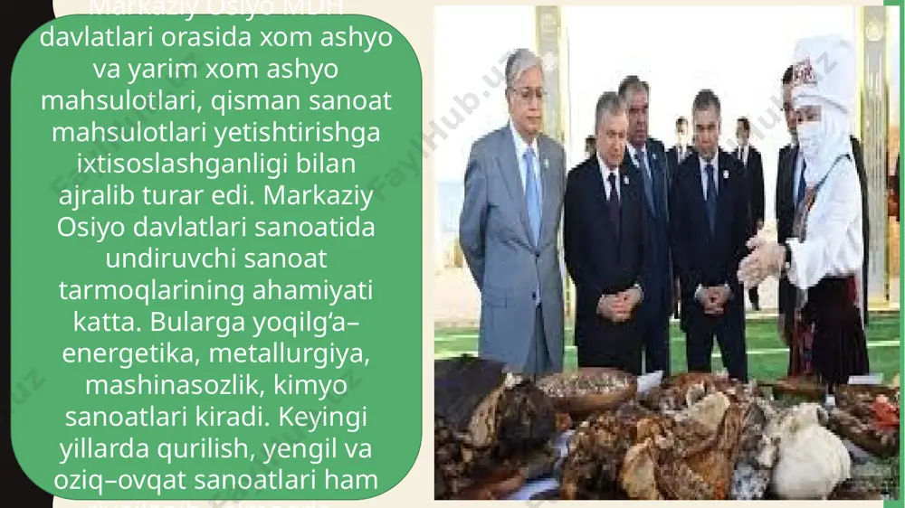 markaziy osiyo davlatlari sanoattarmoqlari - Page 4