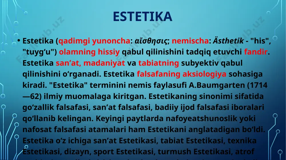 xonasini bezatish, soyalar uyg'unligi, tartib va ​​poklik. hayotning birinchi yillaridanoq bunday oilaviy muhit bolada go'zallik tuyg'usini rivojlantiradi. e’tiboringiz uchun rahmat! image2.png image3.jpg image4.jpg image5.jpg image6.jpg image7.jpeg image8.png image9.jfif image10.jpg image11.jfif image12.jfif image13.jfif image14.jfif image15.jfif