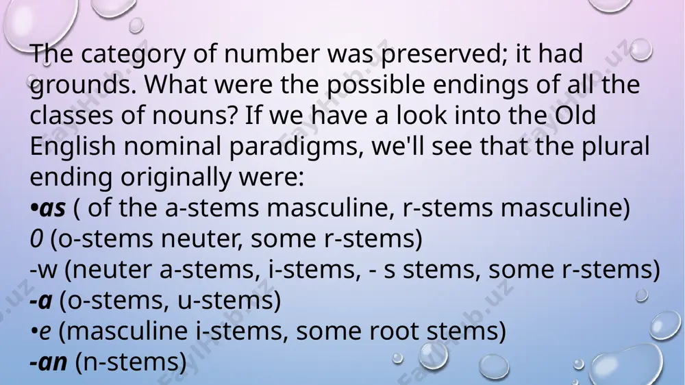geable; in the plural the strong and the weak forms also coincided. the forms of the suffixes of the degrees of comparison were reduced lo -er, -est, glad - gladder - gladdest greet - gretter - grettest his voys was murier {his voice was merrier...) hise nayles whiter than the lylye flour (his nails were whiter than the flower of a lily) lucifer, brightest of aungels alle (lucifer, the brightest of all angels) some adjectives retained a mutated vowel they had had in old english: old - elder - eldest long - lenger - lengest strong - stregner -strengest the eldeste lady of hem alle spak (the lady, the oldest of them all, spoke). some preserve former suppletivity, and their degrees of comparison look like this: good - bettre - best evil (bad) - werse ~ werst muchel - more - most, mest litel - lasse - lest she may …