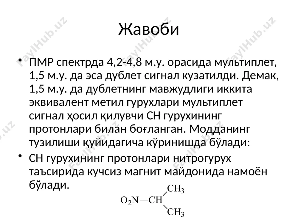ямр спектрометрларнинг ишлаш услуби - Page 5