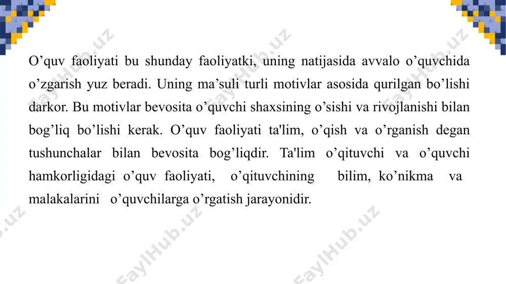 ta’lim va tarbiyapsixologiyasi - Page 4