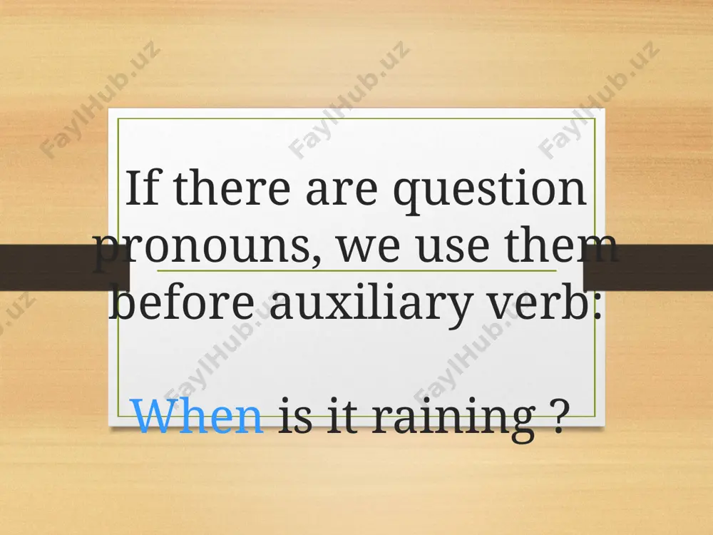 question word asking about - Page 3