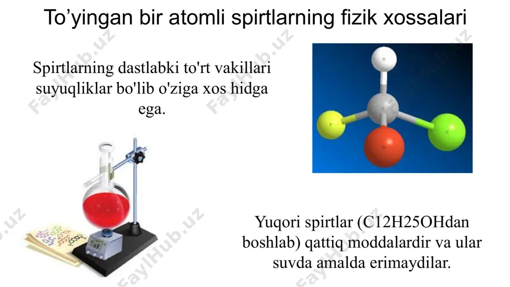 to'yingan bir atomli spirtlar - Page 3