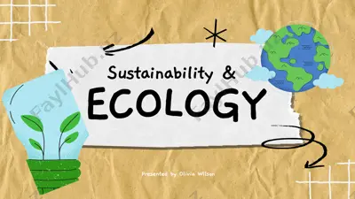 ecology sustainability & presentations — PPTX