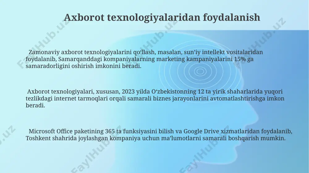 ilgan tadqiqotlar, 5 yildan ortiq tajribaga ega boʻlgan 100 nafar mutaxassis orasida, tokiodagi kompaniyalarda ishlash moslashuvchanligini 15% ga oshirishga yordam berishini koʻrsatdi. stressga chidamlilik va moslashuvchanlik koʻnikmalarini birgalikda rivojlantirish natijasida ish unumdorligi 25% ga oshishi va ishdan boʻshatish darajasining 10% ga kamayishi kuzatilgan, bu esa aqshning silikon vodiysi kompaniyalarida tasdiqlangan. muammo hal qilish va qaror qabul qilish muammolarni hal qilishda 5w2h texnikasidan (kim, nima, qachon, qayerda, nima uchun, qanday, qancha) foydalanish samaradorlikni 30% ga oshirishi mumkin, bu esa singapurdagi tadqiqotlar bilan tasdiqlangan. muammoga yondashuv strategiyasi sifatida "brainstorming" yoki "swot" tahlili kabi 2-3 ta usulni birgalikda qo'llash, muammoni 70% gacha tezroq hal qilish imkonini beradi, bu esa aqshning mit universiteti ma'lumotlariga ko'ra tasdiqlangan. muvaffaqiyatli qaror qabul qilishda hissiy omillarni chetga surib, faqatgina ma'lumotlarga asoslanish, xatolik ehtimolini 2 barobar kamaytiradi, bu esa germaniyaning fraunhofer instituti tomonidan o'tkazilgan tadqiqotlarda tasdiqlangan. kasbiy malakalar nima? kasbiy malakalar – bu ish bajarishda samaradorlikni oshirish uchun zarur …