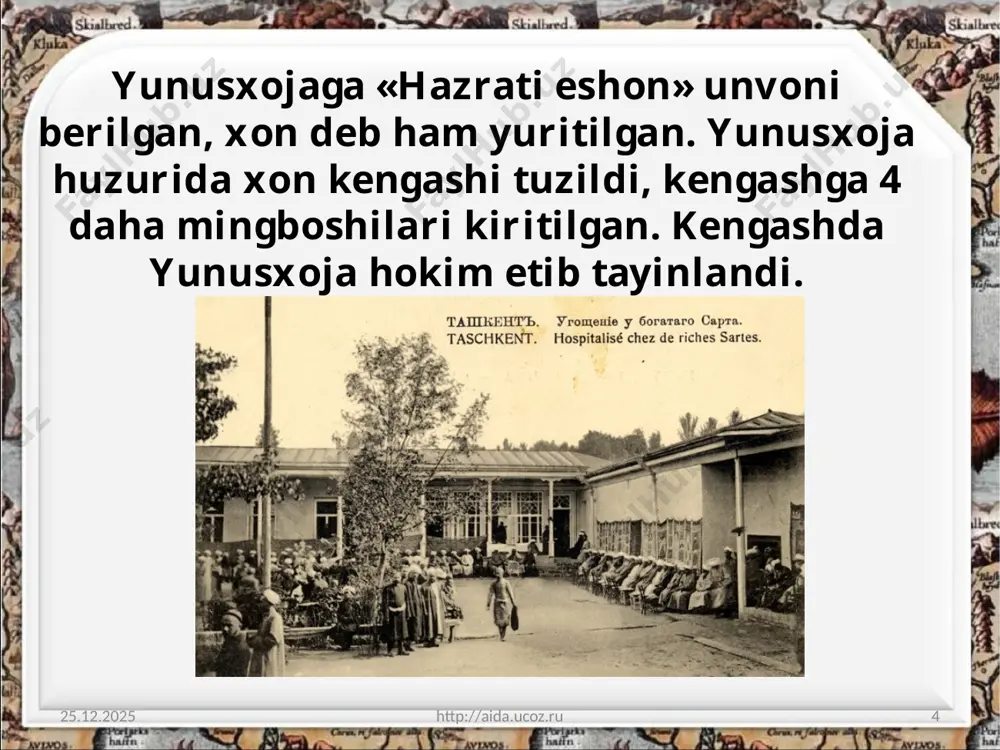 xviii asrning ikkinchi yarmi-xix asr boshlarida toshkent 8-sinf - Page 4