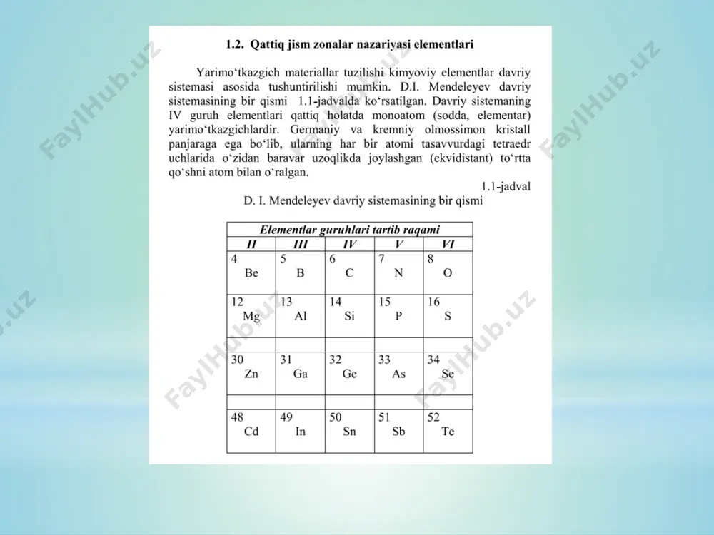 yarimoʼtkazgich asboblar ishlashining fizikaviy asoslari - Page 5
