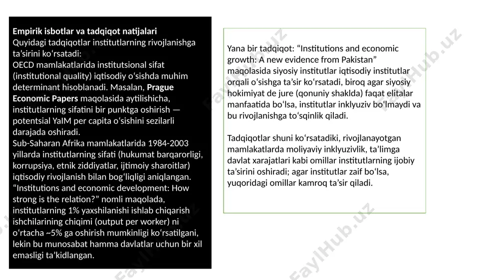 mavzu: institutlar va ularning jamiyat rivojlanishidagi roli - Page 4