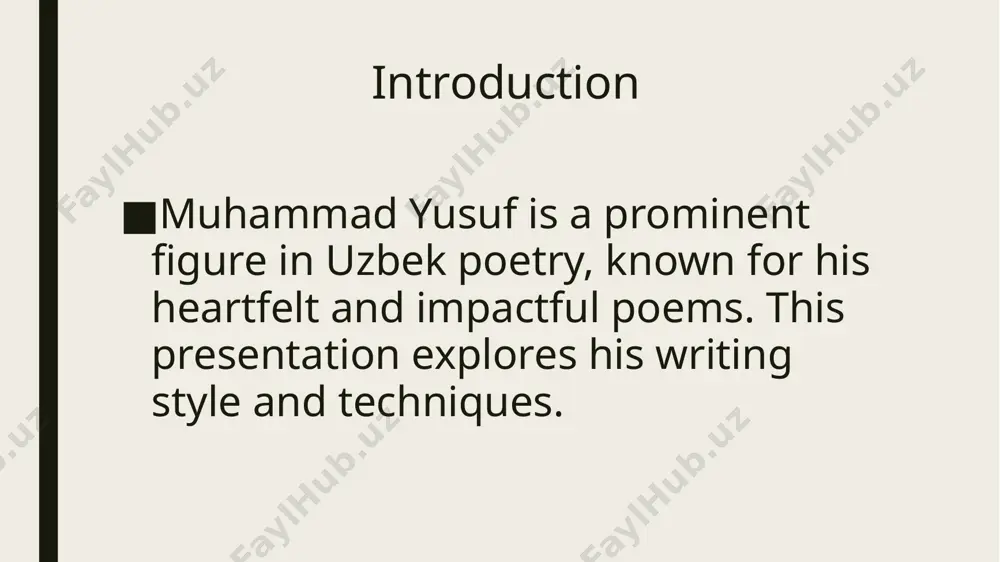 muhammad yusuf's writing style and techniques - Page 2