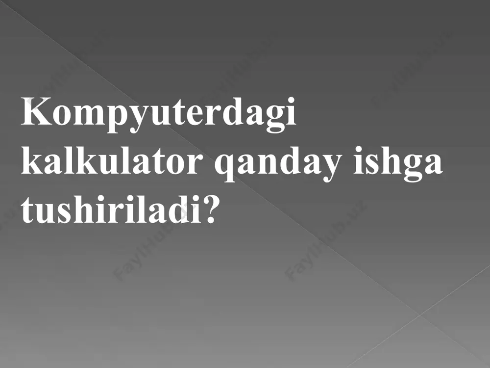 kompyuterdagi kalkulator - Page 4