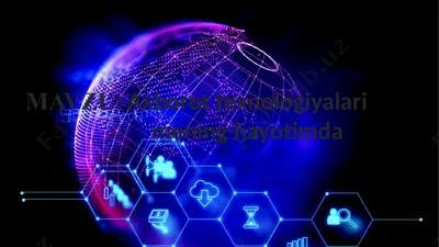 axborot texnologiyalari mening hayotimda — PPTX