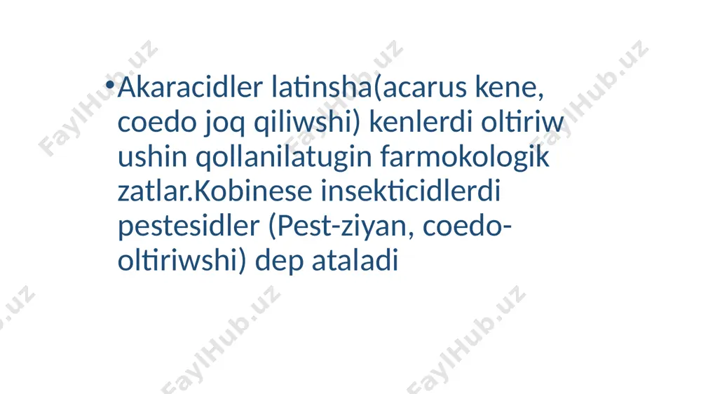 jaña insektecid ham akaracid zatlar - Page 4