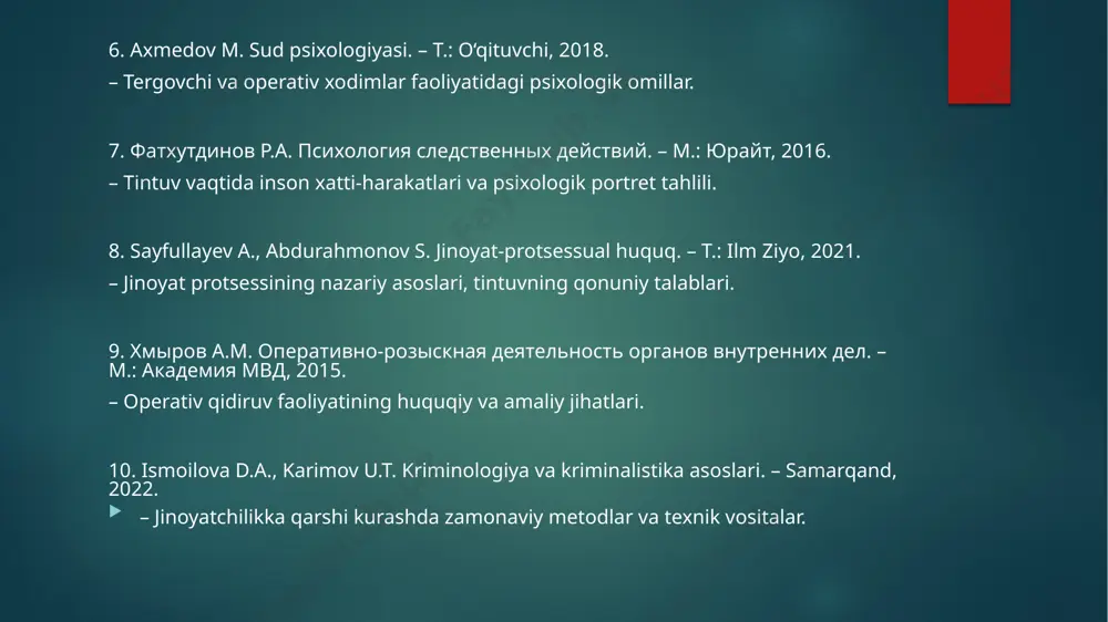 kriminalistika kitoblari - Page 4