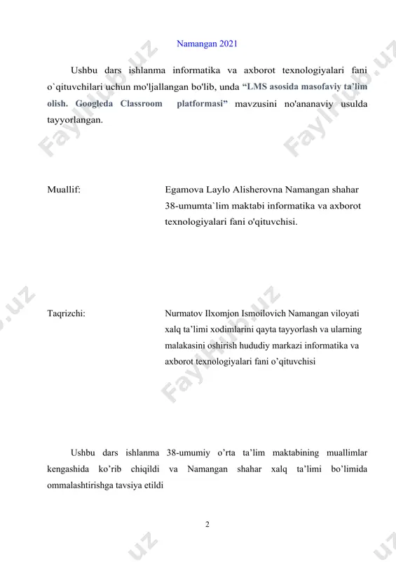 , ko’nikma, malaka hosil qilish dars usuli: noan’anaviy dars dars jihozi: kompyuter, proektor va ekran, fanga oid plakatlar dars rejasi: 1 tashkiliy qism 5 min. 2 o’tgan mavzuni mustahkamlash 10 min. 3 yangi mavzu bayoni 15 min. 4 o’tilgan mavzuni mustahkamlash 10 min. 5 baholash va uyga vazifa 5 min. darsning borishi o’qituvchi: assalomu aleykum o’quvchilar! bugungi darsga tayyorsizlarmi? birinchi navbatda o’quvchilar davomatini va sog’liklarini tekshirib olamiz. xammamiz sog’-salomat ekanmiz bugungi darsimizni boshlaymiz.bugungi darsimizni noan’anaviy usulda tashkil etish maqsad qilib qo’ydik.buning uchun sinf o’quvchilarimizni ikki guruhga bo’lib olganmiz. demak dars jarayonimizni bellashuv sifatida olib boramiz. har bir shart bo’yicha guruhlar rag’batlantirilib boriladi.guruhlar o’z sardorlarini saylab olishgan 1–shart. tanishtirish (guruhlar nomlari haqida sardorlar qisqacha tushunchalar beradilar) “smm” guruhi. 1–o’quvchi: assalomu ey davramizning eng aziz mеhmonlari! assalom, ey ilmu – fanning sohibi – davronlari! assalom, ey aziz do’stlar, ham fikrdosh o’rtoqlar, bеllashuvga xush kеlibsiz, barcha tеngdosh o’rtoqlar! 2–o’quvchi: ruxsat bеring, boshlamoqqa infarmatika …