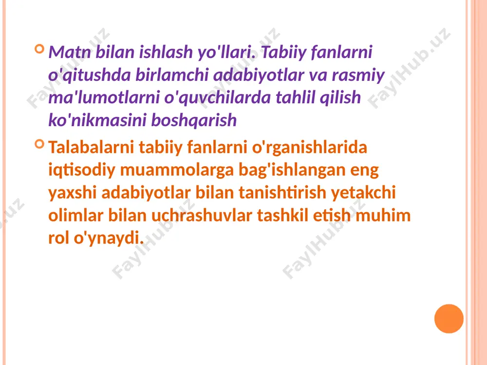 o'quvchilarning mustaqil ishini tashkil etish metodikasi - Page 5