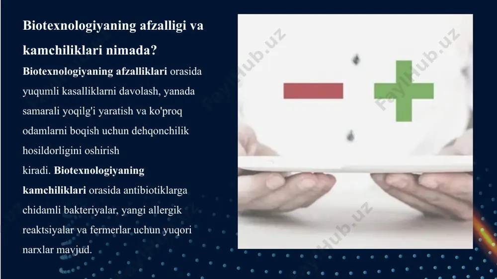 l qilish biologiya va tegishli fanlarning turli sohalari mutaxassislarining birgalikdagi sa'y-harakatlarini talab qiladi. hammaga raxmat image1.png image6.png image7.png image13.jpeg image4.png image14.jpeg image15.jpeg image2.png image16.jpeg image8.png image17.jpeg image3.png image18.jpeg image19.jpeg image20.jpeg image9.png image21.jpeg image10.png image22.jpeg image11.png image23.jpeg image12.png image24.jpeg image5.png