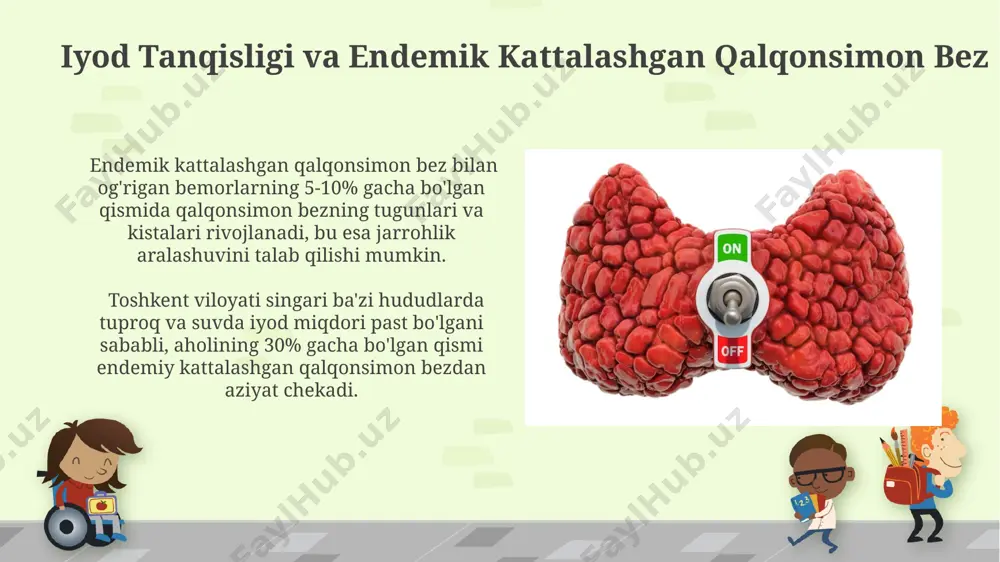 endemik buqoq va gipotireoz patogenezi va davolash usullari - Page 5