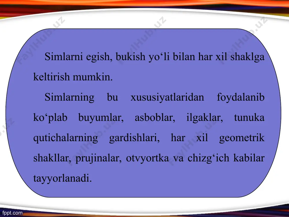 yumshoq simlarga ishlov berish 5-sinf - Page 2