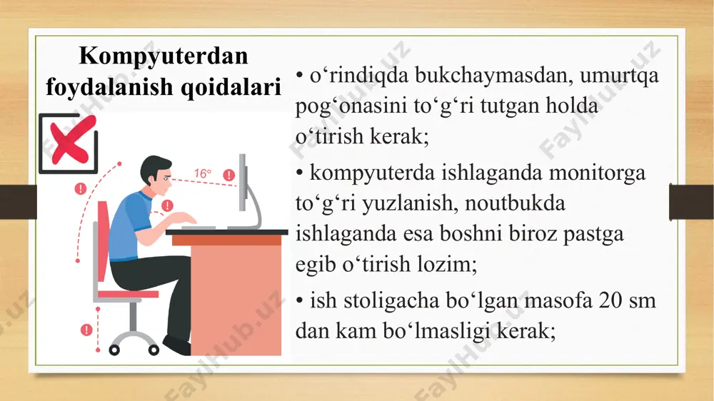 kompyuterda foydalanuvchi gamos muhitini tashkil etish - Page 5
