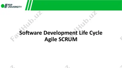 software development life cycle — PPTX