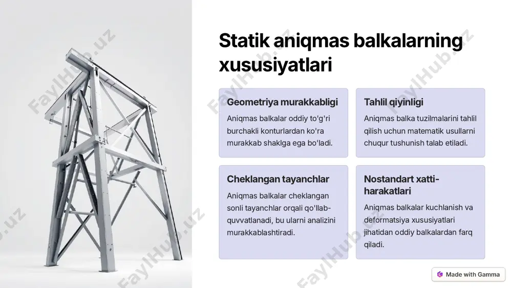 statik aniqmas balkalarni hisoblash - Page 4
