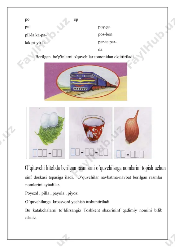 1-sinf alifbe pp tovushi va harfi dars ishlanma - Page 4