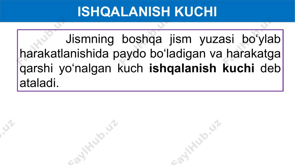 ishqalanish kuchi - Page 3