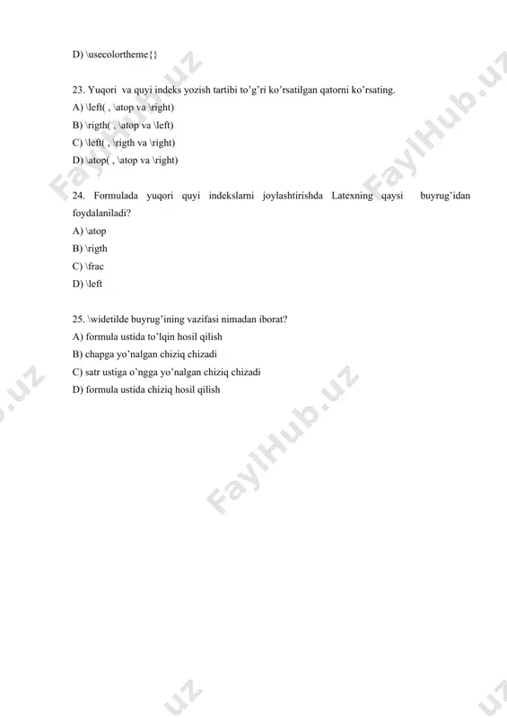 matematika formulalari bilan ishlash - Page 5
