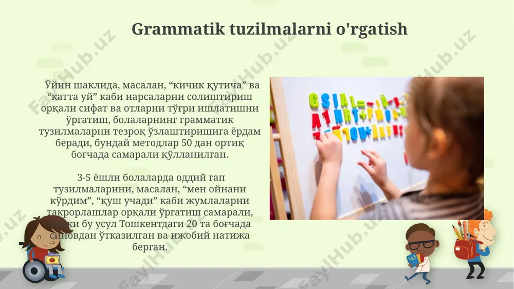 maktabgacha yoshdagi bola nutqining grammatik tomondan to‘g‘ri shakllantirish - Page 4