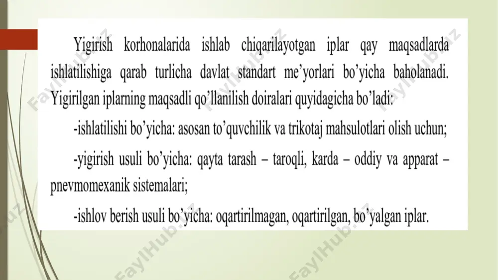 to’qimachilik mahsulotlari (iplari) sertifikati - Page 3