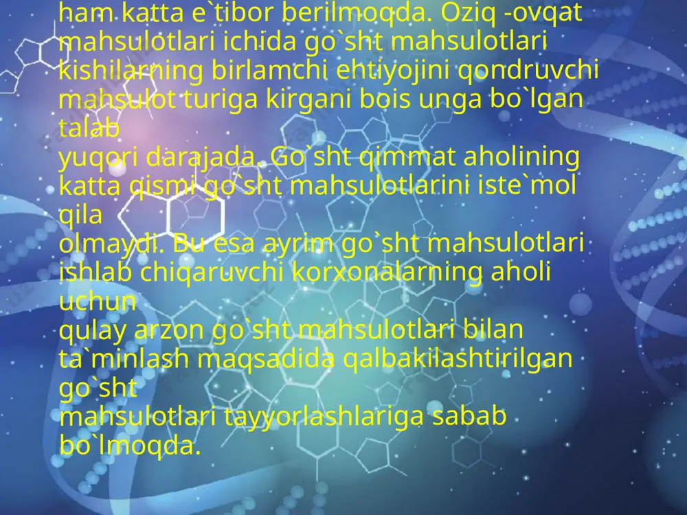 maxsulotlarning ko'rinishini, hid va rangini aniqlash - Page 5