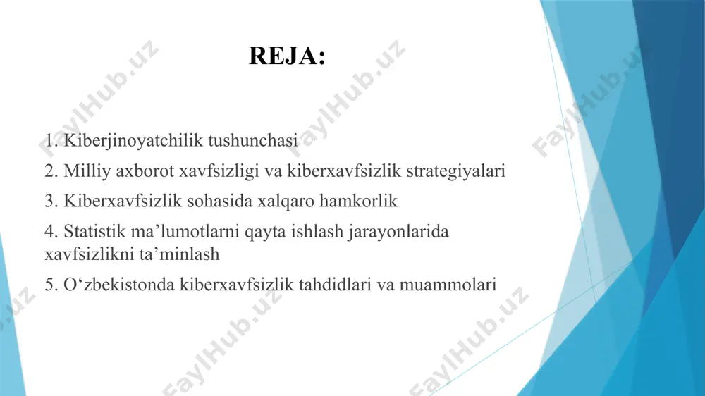 g biriga tegishli bo‘ladi: maqsadi kompyuterning o‘zi bo‘lgan jinoiy faoliyat kompyuetrlar boshqa jinoyatlarni amalga oshirish uchun foydalaniladigan jinoiy faoliyat birinchi holatda jinoyatchilar virus va boshqa zararli dasturlarni ishlatgan holda kompyuterlarni zararlaydi va shu orqai ularning ish faoliyatini to‘xtatadi. zararli dasturlar yordamida ma’lumotlarni o‘chirish yoki o‘g‘irlash mumkin. ikkinchi toifadagi kiberjinoyatlar zararli dasturlar, noqonuniy ma'lumotlar yoki ruxsat etilmagan tasvirlarni tarqatish uchun kompyuterlar yoki tarmoqlardan foydalanadi. ba'zida tajovuzkorlar kiberjinoyatlarning ikkala toifasini ham birlashtirishi mumkin. ular birinchi navbatda kompyuterlarni viruslar bilan yuqtiradilar va keyin ularni zararli dasturlarni boshqa mashinalarga yoki butun tarmoq bo'ylab tarqatish uchun ishlatadilar. kiberjinoyatchilar, shuningdek, tarqatilgan xizmat ko'rsatishni rad etish (ddos) hujumini ham amalga oshirishi mumkin. bu dos hujumiga o'xshaydi, ammo jinoyatchilar uni amalga oshirish uchun ko'plab buzilgan kompyuterlardan foydalanadilar. aqsh adliya vazirligining fikricha, kiberjinoyatlarning uchinchi toifasi ham bor, bunda kompyuter noqonuniy harakatga sherik sifatida, masalan, unda o'g'irlangan ma'lumotlarni saqlash uchun foydalaniladi. kiberjinoyatchilik haqidagi yevropa konvetsiyasida kiberjinoyat hisoblanadigan kompyuterda bajariladigan faoliyat …