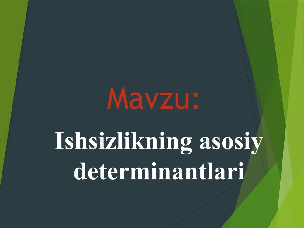 бажарилаётган ишларнинг ҳажми, интенсивлиги ва масъулият даражаси бўйича таркиб топувчи ижтимоий-иқтисодий муносабатларнинг мураккаб тизимидир. ички миграциянинг асосий шакллари тугал миграция бу аҳолининг доимий яшаш жойини ўзгартириши билан боғлиқ миграция; тебранувчи миграция бу ишчи кучининг бир ҳудуддан бошқа ҳудудга мунтазам даврий равишда қатнаб ишлаши билан боғлик миграция; мавсумий миграция бу мавсумий иш фаолияти билан боғлиқ миграция; тасодифий миграция бу ишчи кучининг баъзи ҳолларда бошқа ҳудудларга бориб келиши билан боғлиқ миграция. e’tiboringiz uchun rahmat image1.png image2.jpeg image3.png image4.png image5.png image6.png image7.png image8.jpeg /docprops/thumbnail.jpeg