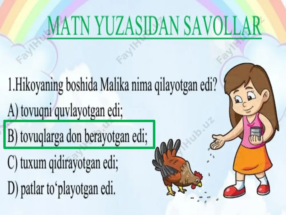 malika va malla tovuq - Page 4
