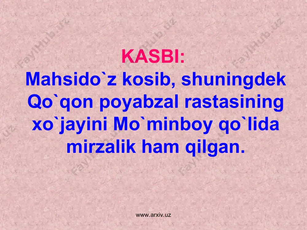 zavqiy ( ubaydulloh ) hajvchi shoir - Page 5