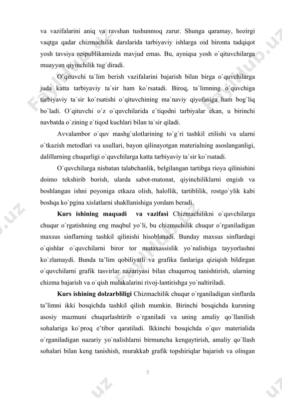 (yutuq) larga erishilgan. o‘sha davrda ko‘p olimlarimiz turli fanlar sohasida chuqur ilmiy izlanishlar olib borishgan. ularning sara asarlari qator yevropa tillariga tarjima qilingan. bu bilan butun dunyo fanining rivojlanishiga o‘zlarining ulkan hissalarini qo‘shishgan. ular o‘z asarlarida barcha kashfiyotlarning qonun-qoidalarini chizmalar yordamida isbotlashganlar. shu boisdan ko‘plab turli chizmalar chizish usullarini yaratishgan. shuningdek, me’morchilikning turli ko‘rinishdagi qurilishlari ham rivojlana boshlaydi. me’mor-muhandislik sharafli kasb egalari hisoblangan. ularga podshohlar tomonidan istehkomlar, saroylar qurishni ishonib topshirilgan. ma’lumki, hech bir narsa uning chizmasisiz barpo etilmaydi. demak, o‘sha davrlardayoq markaziy osiyoda me’morchilikning rivojlanishida chizmalarning o‘ziga xos ahamiyati juda katta bo‘lgan, ya’ni me’morchilik bilan bir qatorda chizmachilik ham bab-barobar rivojlangan deb hisoblash joiz bo‘ladi. buyuk olim abu abdulloh muhammad ibn muso al xorazmiy (783-850) yunon olimi ptolomey tomonidan bayon qilingan ba’zi masalalarni aniq emasligini chizmalart yordamida isbotlab bergan. u o‘z asarlarida turli mamlakatlar, dengiz va tog‘lar katta daryo hamda ko‘llarning xaritalarini tuzgan. ulkan olim abu rayhon beruniy (973-1048) …