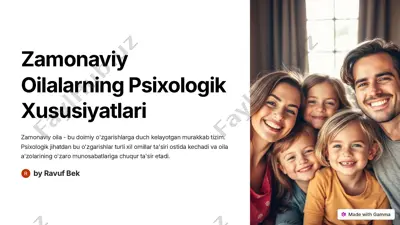 zamonaviy oila psixologiyasi — PDF