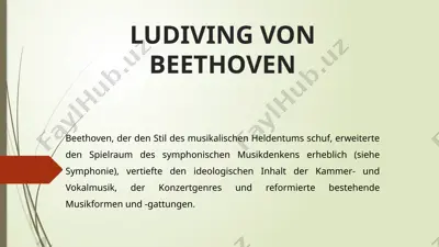 ludwig van beethoven — PPTX