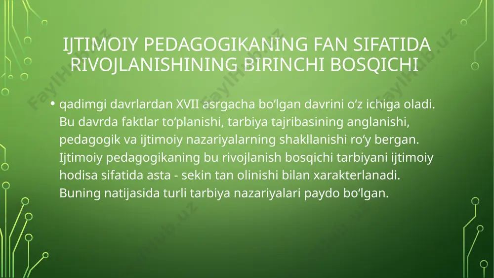 xorijda ijtimoiy pedagogikaning rivojlanish tarixi - Page 5