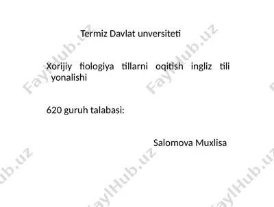 skelet va suyaklar tuzilishi — DOCX