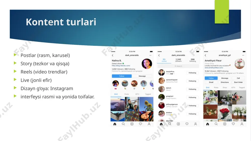 instagram uchun kontent strategiyasi: yo‘l xaritasi - Page 5