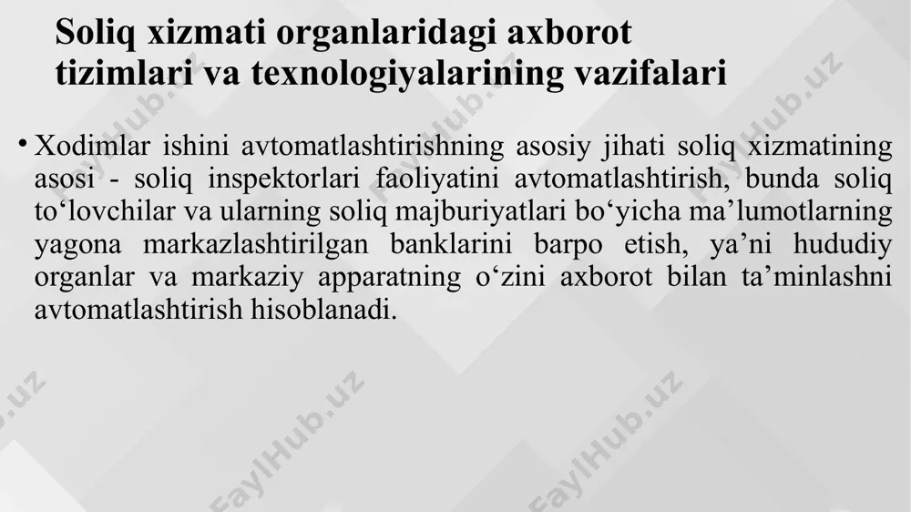 soliq axborot tizimlari - Page 5