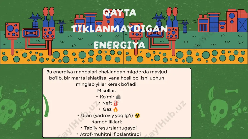 muqobil energiya manbalari va ulardan samarali foydalanish usullari - Page 5