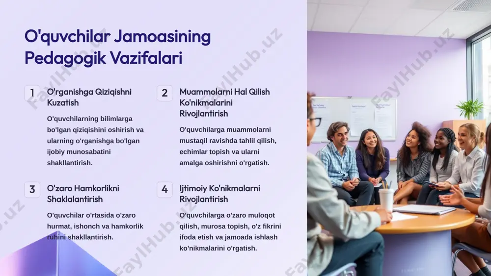 o'quvchilar jamoasi yaxlit pedagogik jarayonning asosiy shakllari - Page 5