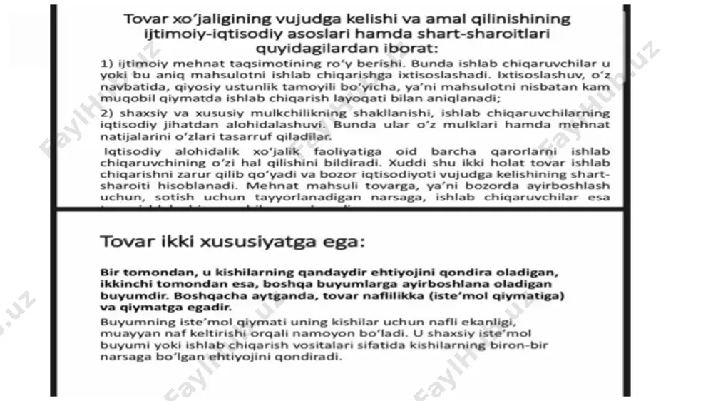 tovar va pul munosabati - Page 5