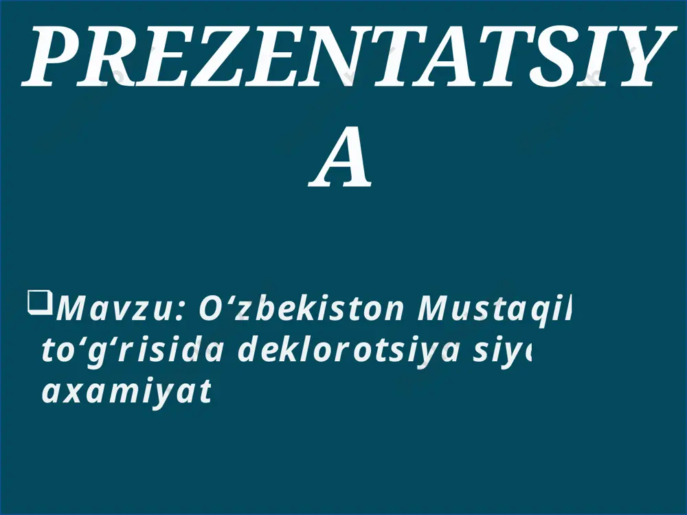 o’zbekistonning eng yangi tarixi - Page 2