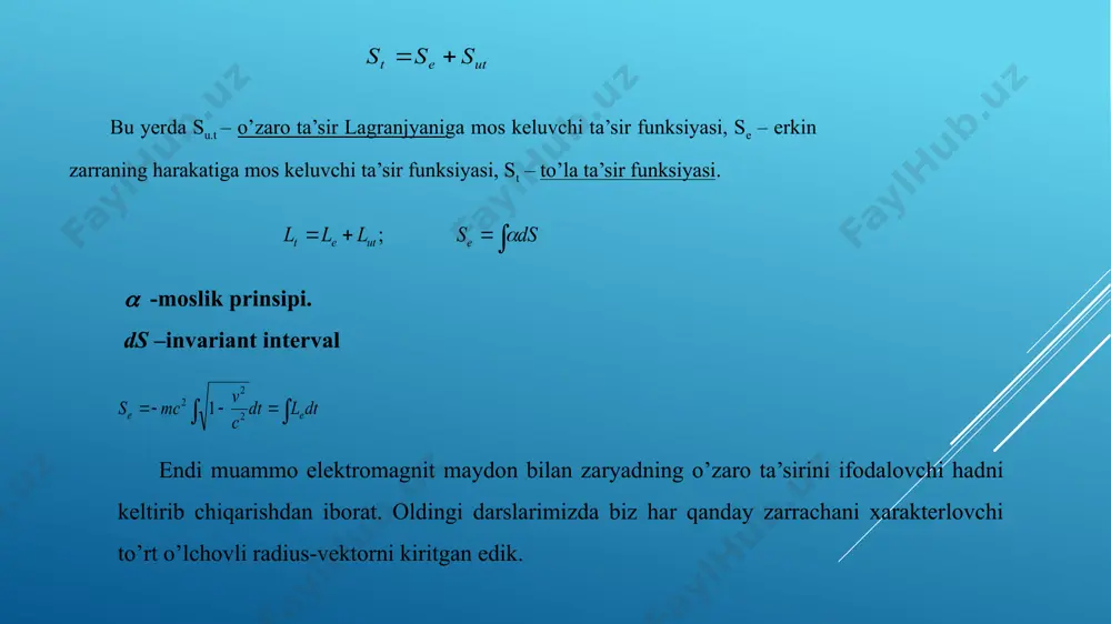 relyativistik dinamika elementlari - Page 4